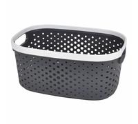 Paris prix Panière à linge ajourée - Anthracite