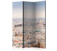 Paris prix Paravent 3 volets Paris Streets - Multicolore