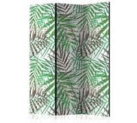 Paris prix Paravent 3 volets Wild Leaves - Multicolore