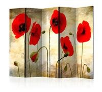 Paris prix Paravent 5 volets Golden Field - Multicolore