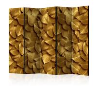 Paris prix Paravent 5 volets Golden Leaves - Multicolore