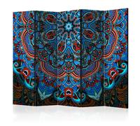 Paris prix Paravent Blue Fantasy II - Multicolore