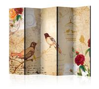 Paris prix Paravent Bonjour oiseaux - Multicolore