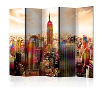 Paris prix Paravent Colors of New York City III - Multicolore