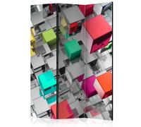Paris prix Paravent Colours of Metal - Multicolore