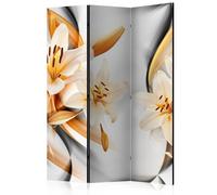 Paris prix Paravent floral 3 volets - Multicolore