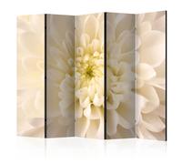 Paris prix Paravent floral White Dahlia II - Multicolore