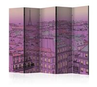 Paris prix Paravent Friday Evening in Paris - Multicolore