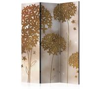 Paris prix Paravent Golden Garden - Multicolore