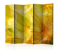 Paris prix Paravent Soft Dandelion Flower 5 volets - Multicolore