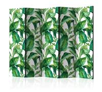 Paris prix Paravent tropical 5 volets - Multicolore