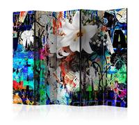 Paris prix Paravent Urban Lily 5 volets - Multicolore