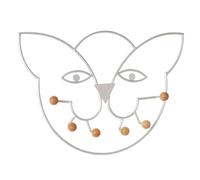 Paris prix Patère murale chat - Argent
