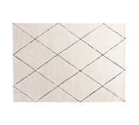 Venture Home – Tapis Déco Shaggy Patrik – 200 x 290 cm – Blanc