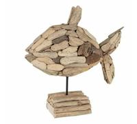 Paris Prix Poisson Bois 40cm Beige