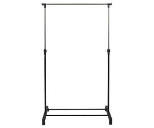 Paris Prix Portant à Vêtements en Métal Roulette 90cm Noir