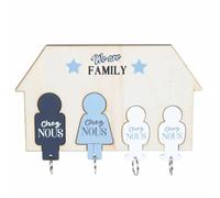 Paris prix Porte-clés mural famille - Naturel