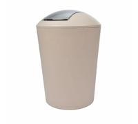 Paris Prix Poubelle à Bascule Vitamine II 5.6L Taupe