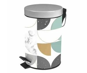 Paris Prix Poubelle à Pédale Geomarbre 3L - Bleu