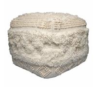 Paris prix Pouf carré bohème - Naturel