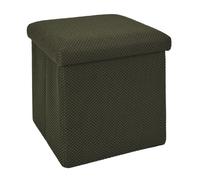 Paris prix Pouf coffre pliable - Kaki
