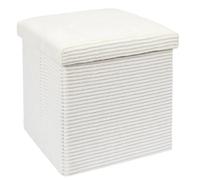 Paris prix Pouf-coffre rond - Beige