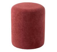 Paris Prix Pouf Cylindrique Moon 41cm Bordeaux