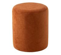Paris Prix Pouf Cylindrique Moon 41cm Orange