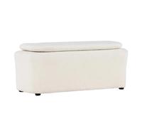 Paris prix Pouf en tissu bou lanc