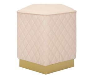 Paris prix Pouf matelassé design - Rose
