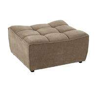 Paris prix Pouf matelassé design - Taupe