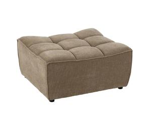 Paris prix Pouf matelassé design - Taupe