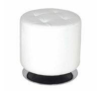 Paris prix Pouf rond Hava - Blanc