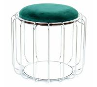 Paris prix Pouf rond velours - Vert