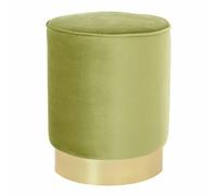 Paris prix pouf rond velours - Vert