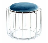 Paris prix Pouf table d'appoint - Bleu canard
