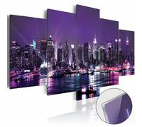 Paris Prix Purple Sky Verre Acrylique - 50x100 cm