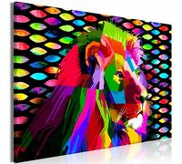Paris Prix Rainbow Lion - 80x120 cm