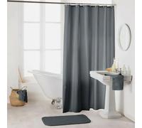 Paris Prix Rideau de Douche Essencia - Anthracite 180x200 cm