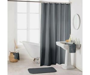 Paris Prix Rideau de Douche Essencia - Anthracite 180x200 cm