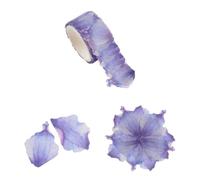 Paris Prix Ruban Masking Tape 200 Pétales Iris 3cm Violet