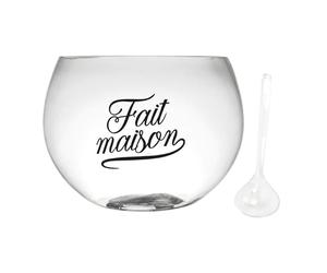 Paris Prix Saladier Cocktail & Louche Fait Maison 6L Transparent