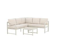 Paris prix Salon de jardin d'angle - Beige