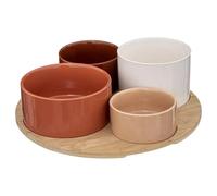Paris Prix Secret de Gourmet - Service Apéritif 5 Pièces Alicante 33cm Multicolore