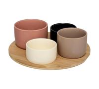 Paris Prix Secret de Gourmet - Service Apéritif 5 Pièces Wavy Bliss 11cm Multicolore