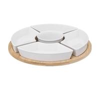 Paris Prix Secret de Gourmet - Set Apéritif 6 Pièces 27cm Blanc