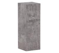 Paris prix Sellette décorative carrée - Gris