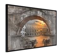 Paris prix Soleil couchant dans la ville antique - 90 cm