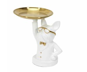 Paris prix Statuette bulldog - Blanc