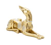 Paris prix Statuette chien couché - Or